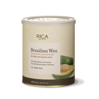 Brazilian Wax van RICA met Advocado, Blik 800 ml
