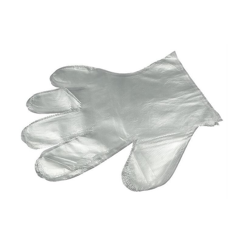 Plastic gloves for paraffin bath 100 pieces