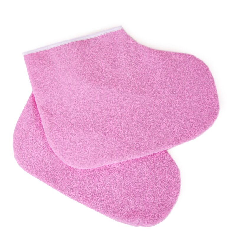 Terrycloth shoes for paraffin bath 1 piece