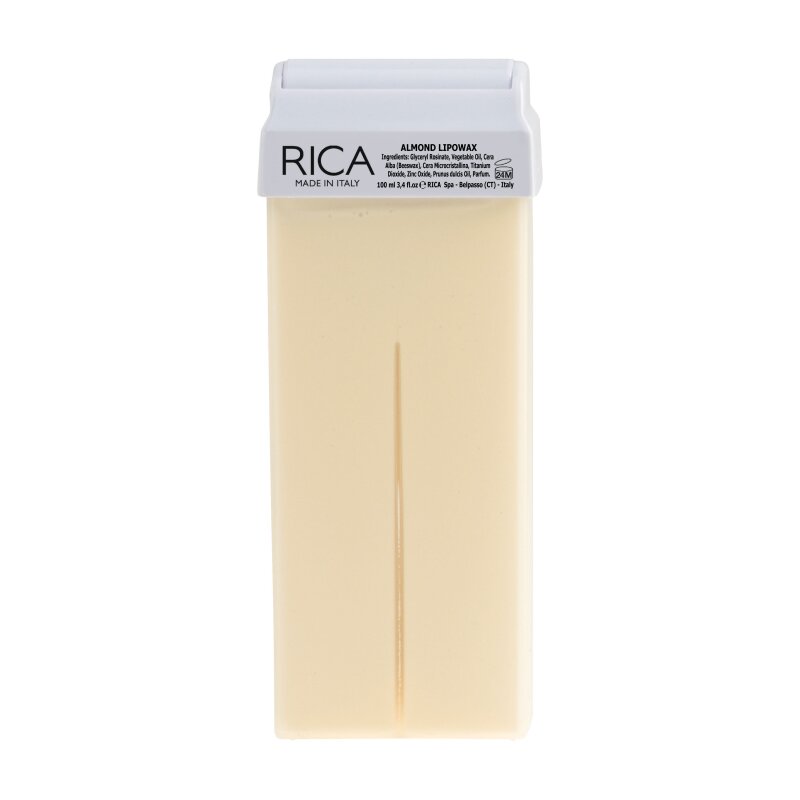 RICA wax cartridge ALMOND, wide roll head, 100ml