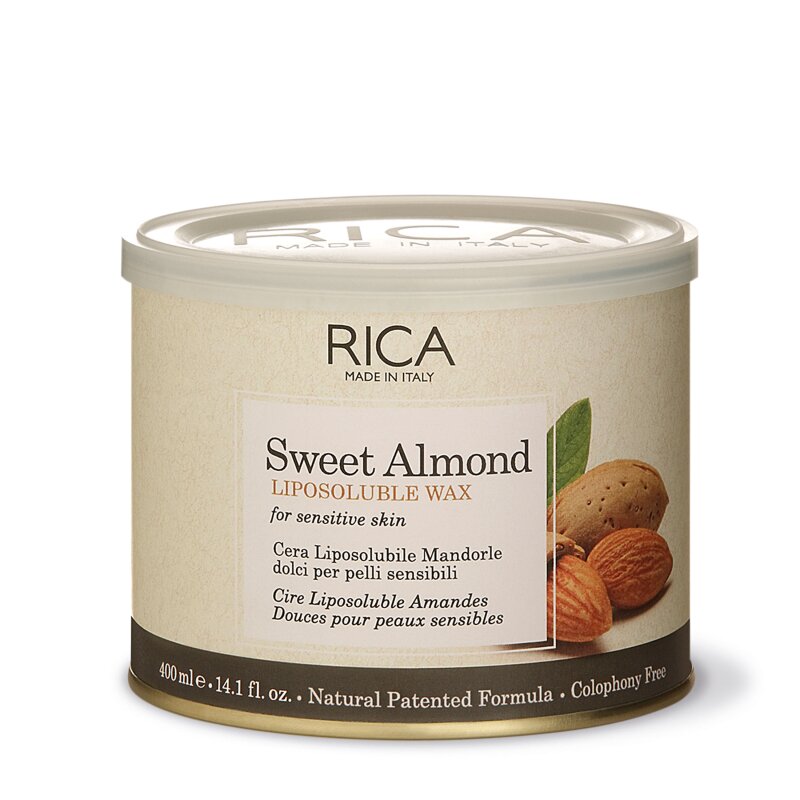 Rica warm wax ALMOND for hair removal | Can 800 ml