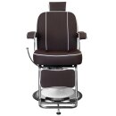 Gabbiano barber chair amadeo brown