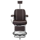 Gabbiano barber chair amadeo brown