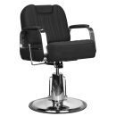 Gabbiano barber chair rufo black
