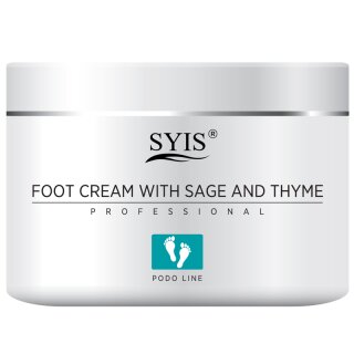 Syis foot cream with sage and thyme 500ml