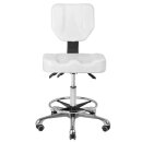 Cosmetic stool a-4299 white