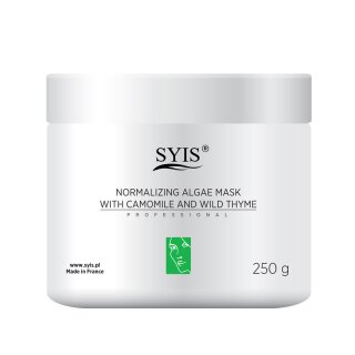 Syis warm normalizing algae mask with chamomile and thyme / temperature up to 45°c 250 g
