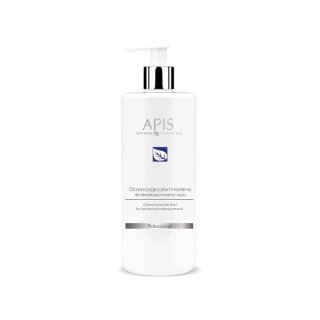 apis cleansing micellar water to remove face and eye make-up 500 ml