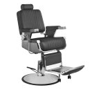 Gabbiano barber chair royal black