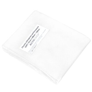 Perforated disposable towels for cosmetic treatments 100 pcs. 15x20 cm white