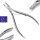 Omi pro-line nail(skin)nippers al-101 acrylic nail nippers jaw16/6mm lap joint