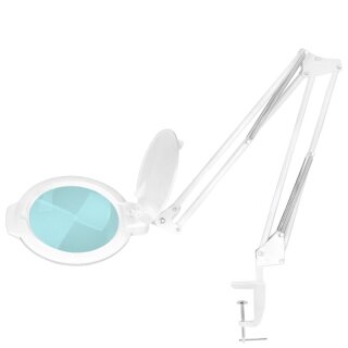 Table magnifying lamp magnifying lamp led moonlight 8013/6" white