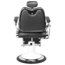 Gabbiano kappersstoel moto style zwart