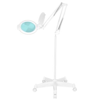Magnifying lamp magnifying lamp led moonlight 8012/5" white with tripod