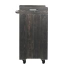 Hairdresser trolley wood 991 grey