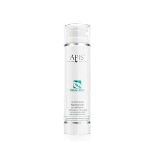 apis dermasoft intensively soothing gel after skin-irritating treatments 200ml