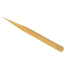 Sofi Lashes eyelash tweezers straight 719 titanium gold