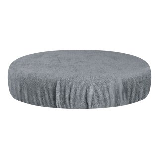 TOWEL COVER FOR STOOL GRAY