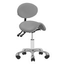 Cosmetic stool 1025 gray giovanni