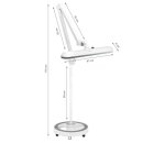 Workshop lamp led elegant801-l with stand with adjustable...