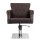 Hair system barber chair ber 8541 brown