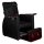 Foot care chair pedicure spa with back massage function azzurro 101 black