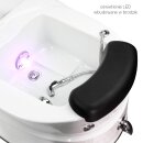 Fusspflegestuhl pediküre spa as-122 white mit massagefunktion