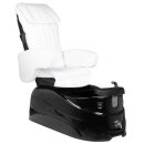 Foot care chair pedicure spa as-122 white-black with...