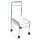 Set chrome foot bath with rollers + foot massager with temperature maintenance am-506a