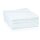 Disposable towels for cosmetic treatments 20 pcs. 70x40 cm white wave