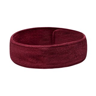 COSMETIC TAPE TERRY WINE RED