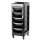 Gabbiano hairdressing trolley 030 black