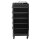 Gabbiano hairdressing trolley 030 black