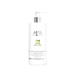 Apis Acne-Stop Antibacterial Cleansing Tonic. with green tea 500ml