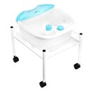 Set foot bath + foot massager with temperature maintenance am-506a
