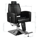 Hair System barber chair sm184 black