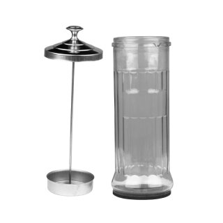 Glasbehälter für Instrumentendesinfektion q6a 1500 ml