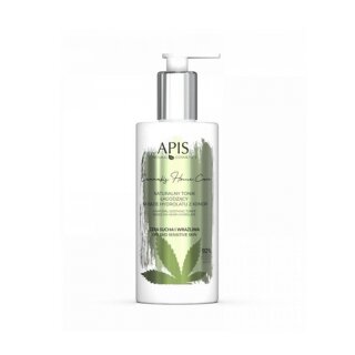 apis natural soothing tonic based on hemp hydrolate 300 ml