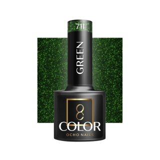 OCHO NAILS Hybrid-Nagellack green 711 -5 g