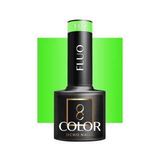 OCHO NAILS Hybrid-Nagellack fluo F02 -5 g