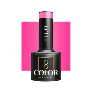 OCHO NAILS Hybrid-Nagellack fluo F08 -5 g