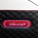 Sakura Massagesessel Standard 801 schwarz-rot