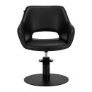 Gabbiano hairdressing chair Sevilla black