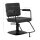 Gabbiano hairdressing chair Catania Loft Old leather black