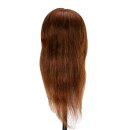 Gabbiano Hairdressing Training Head WZ1 with Real Hair, Color 4#, Length 16"