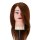 Gabbiano Hairdressing Training Head WZ1 with Real Hair, Color 4#, Length 16"