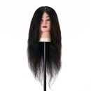 Gabbiano Hairdressing Training Head WZ1 with Real Hair,...