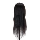 Gabbiano Friseur-Trainingskopf WZ1 mit echtem Haar, Farbe 1#, Länge 20"