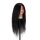 Gabbiano Hairdressing Training Head WZ1 with Real Hair, Color 1#, Length 20"