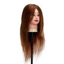 Gabbiano Hairdressing Training Head WZ1 with Real Hair, Color 4#, Length 20"